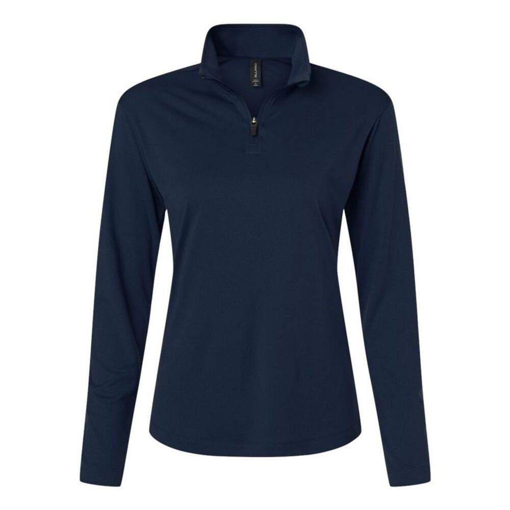AllPro Pro-Lock Women's Performance Quarter-Zip Pullover / Navy
